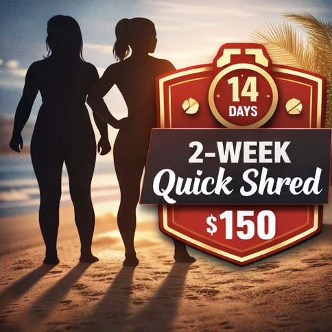 2-Week Quick Shred program card